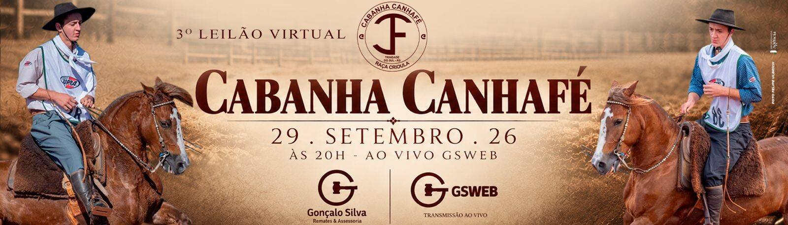 LEILÃO VIRTUAL CABANHA CANHAFÉ