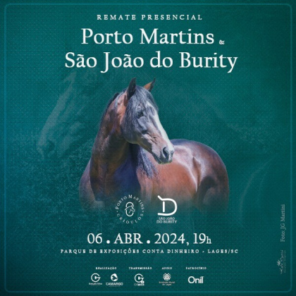 LEILÃO PORTO MARTINS & SÃO JOÃO DO BURITY