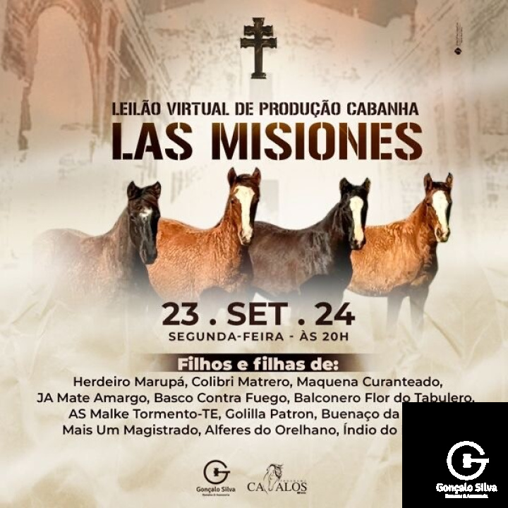 LEILÃO VIRTUAL CABANHA LAS MISIONES