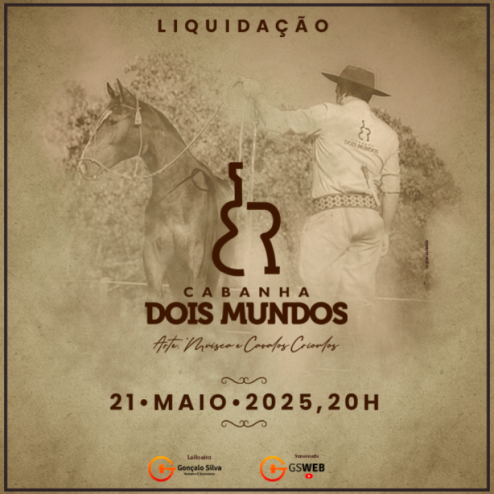 LIQUIDAÇÃO  CABANHA DOIS MUNDOS
