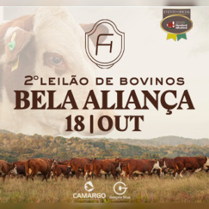 2° LEILÃO DE BOVINOS BELA ALIANÇA