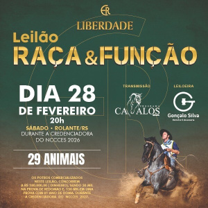 LEILÃO RAÇA & FUNÇÃO - Estância Liberdade