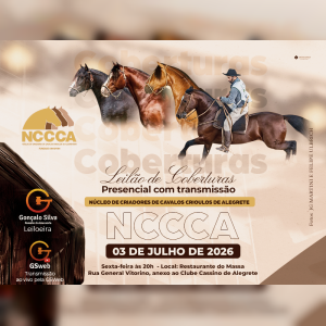 LEILAO PRESENCIAL DE COBERTURAS NCCC DE ALEGRETE