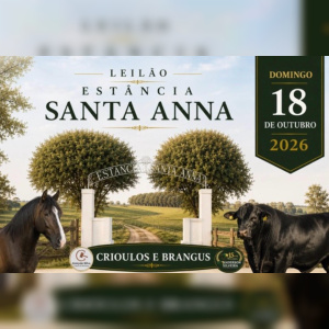 LEILÃO SEMIPRESENCIAL ESTÂNCIA SANTA ANNA 