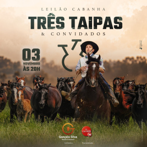 LEILÃO VIRTUAL TRÊS TAIPAS & CONVIDADOS