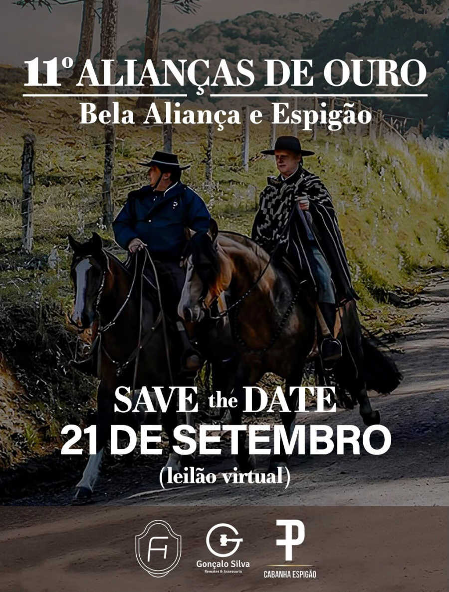 LEILÃO VIRTUAL CABANHAS BELA ALIANÇA e ESPIGÃO