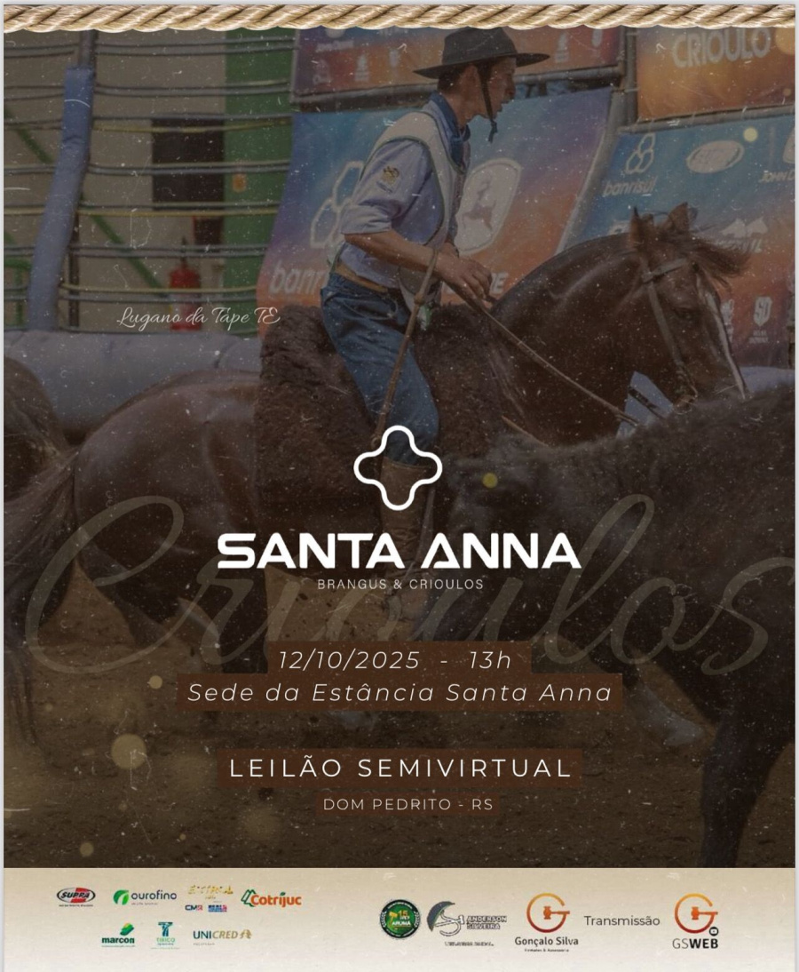 LEILÃO ESTÂNCIA SANTA ANNA