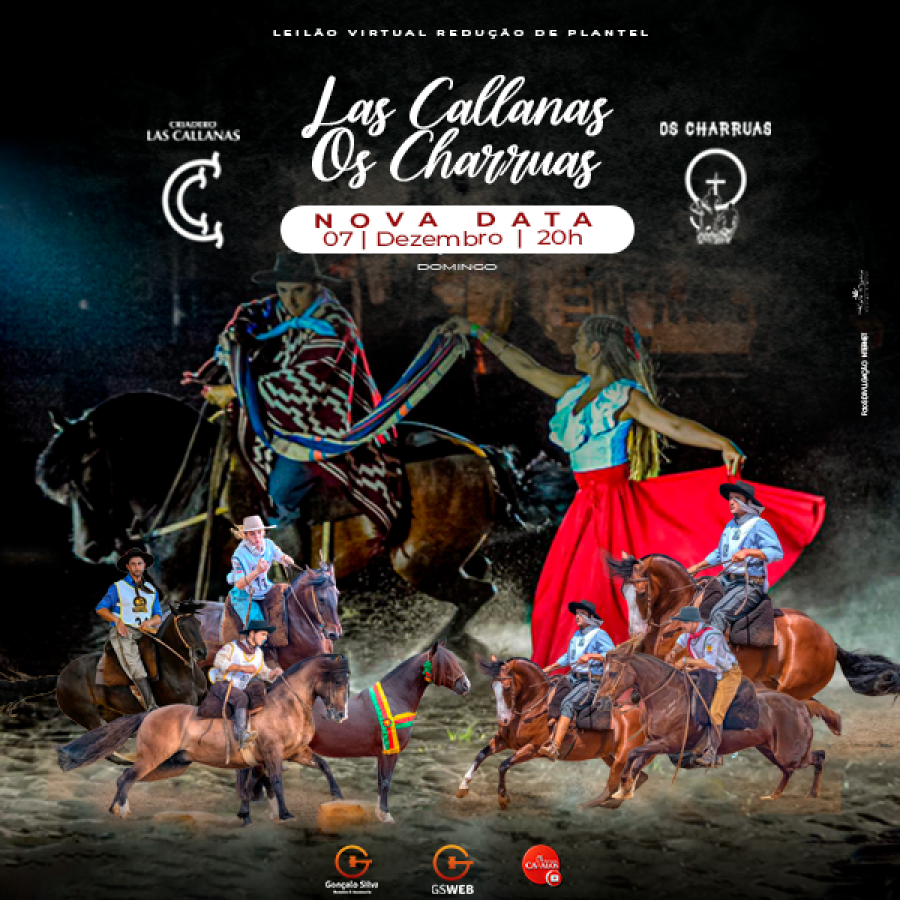 LEILÃO VIRTUAL CABANHA LAS CALLANAS & OS CHARRUAS 