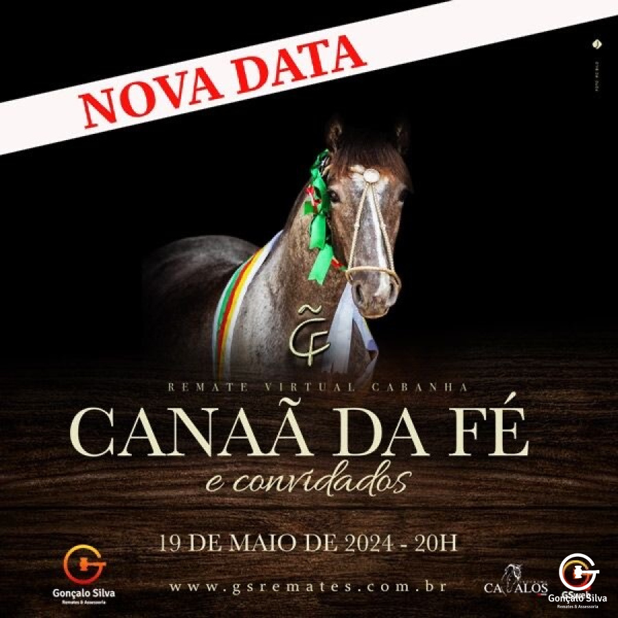 LEILÃO VIRTUAL CABANHA CANAÃ DA FÉ 