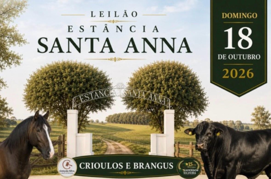 LEILÃO SEMIPRESENCIAL ESTÂNCIA SANTA ANNA 
