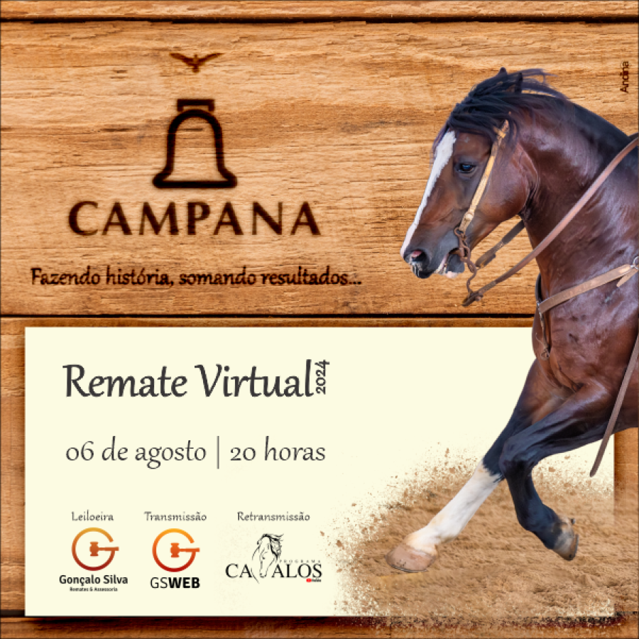 LEILÃO VIRTUAL CABANHA CAMPANA