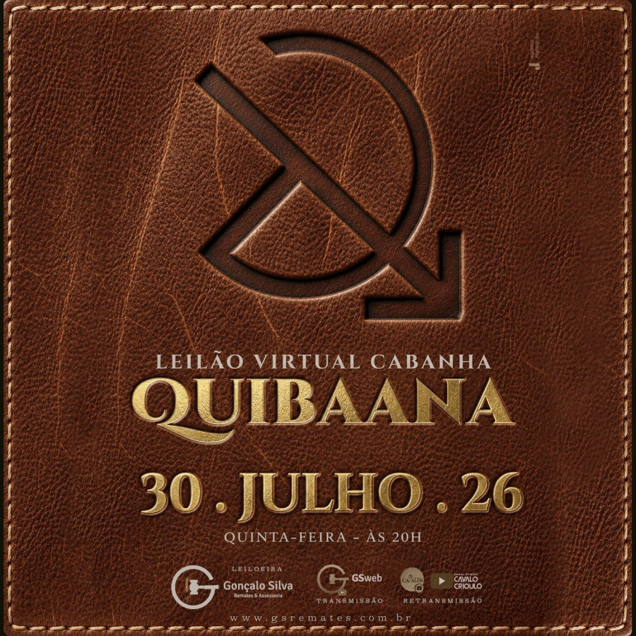 LEILÃO VIRTUAL CABANHA QUIBAANA