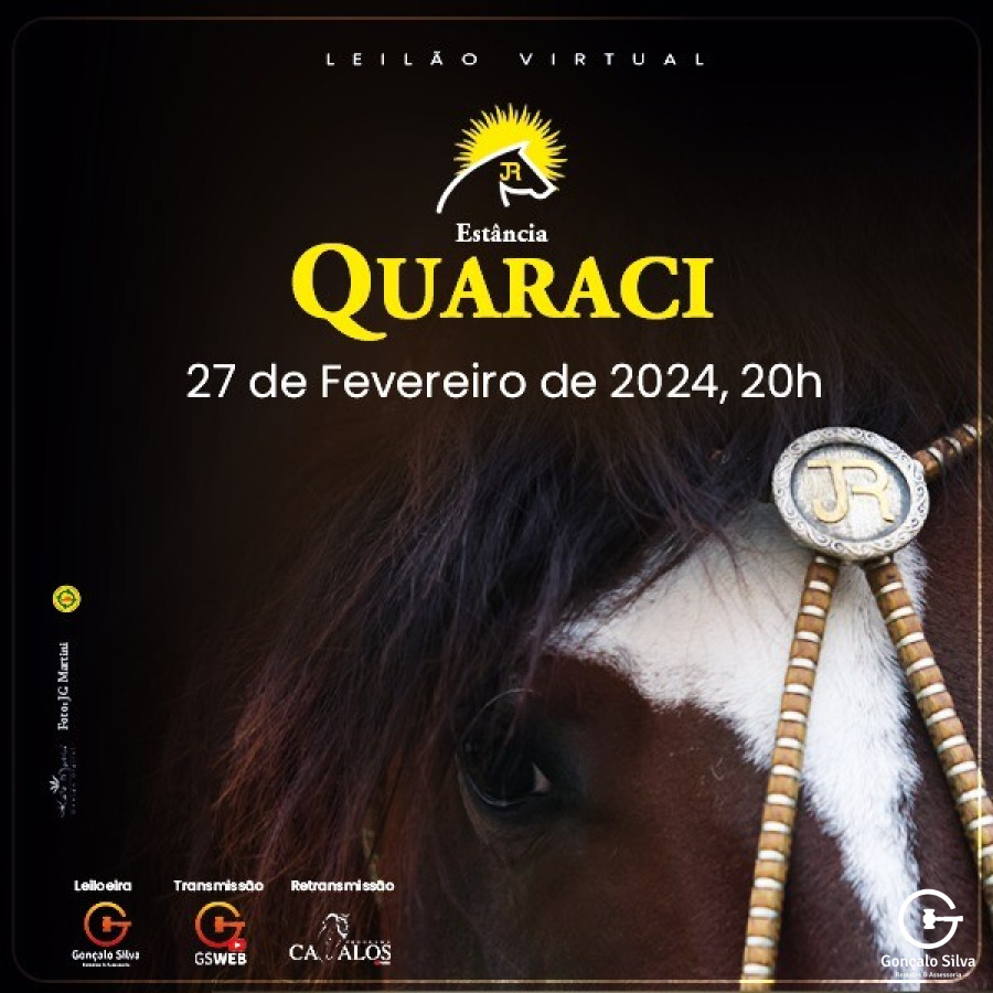 LEILÃO VIRTUAL ESTÂNCIA QUARACI