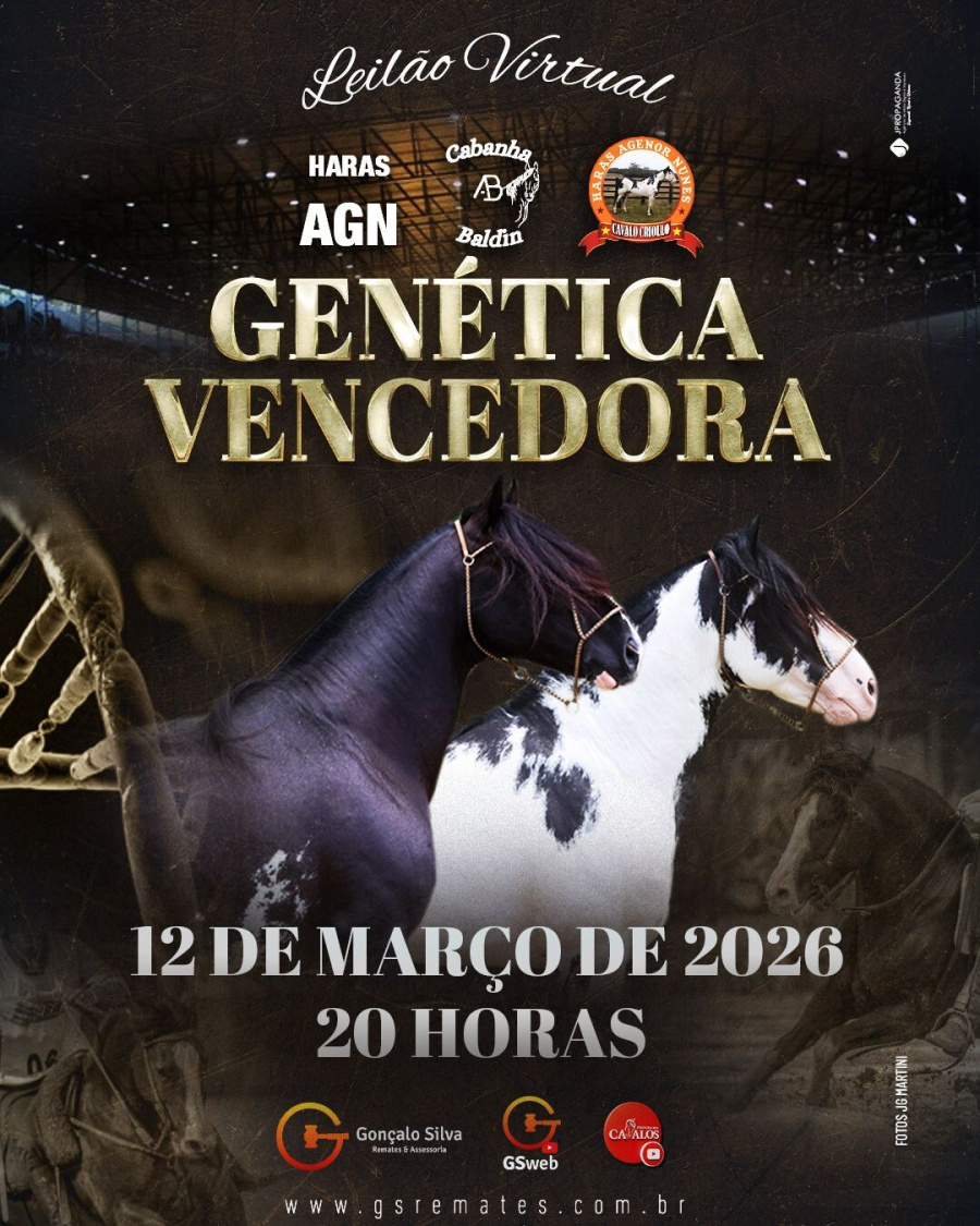 LEILÃO VIRTUAL GENÉTICA VENCEDORA