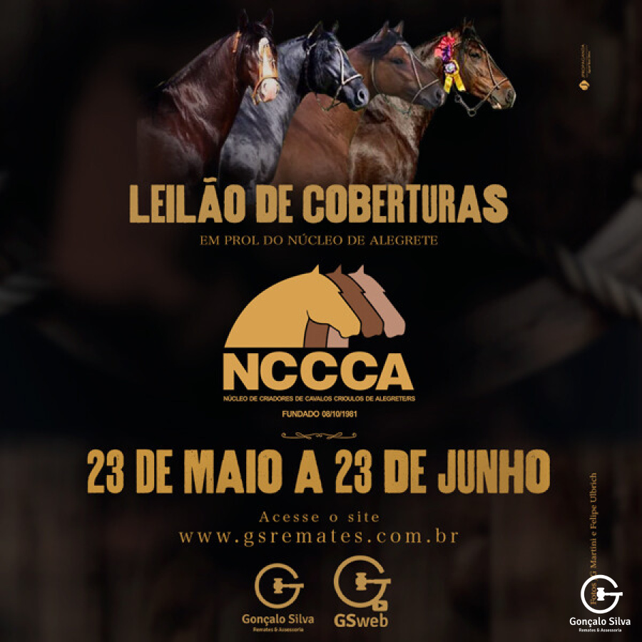 LEILÃO DE COBERTURA DO NCCC ALEGRETE