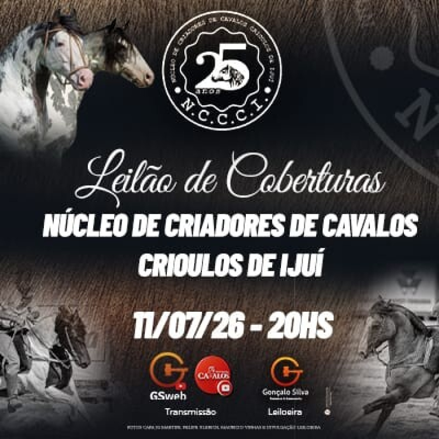 LEILÃO VIRTUAL NCCC DE IJUÍ