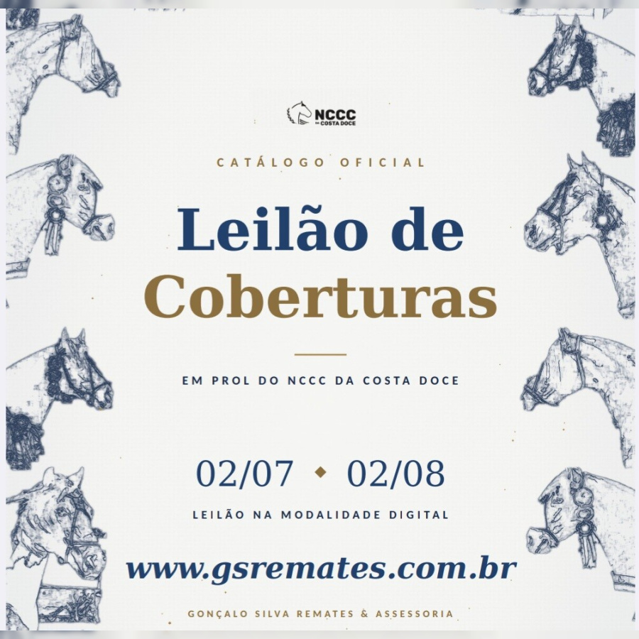 LEILÃO DE COBERTURAS NCCC DA COSTA DOCE