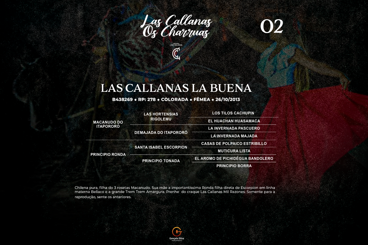 Geração LAS CALLANAS LA BUENA