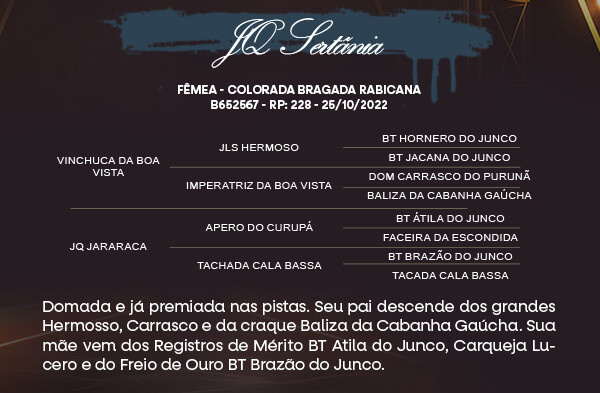 Geração JQ SERTANIA 