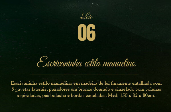 Geração ESCRIVANINHA ESTILO MANUELINO