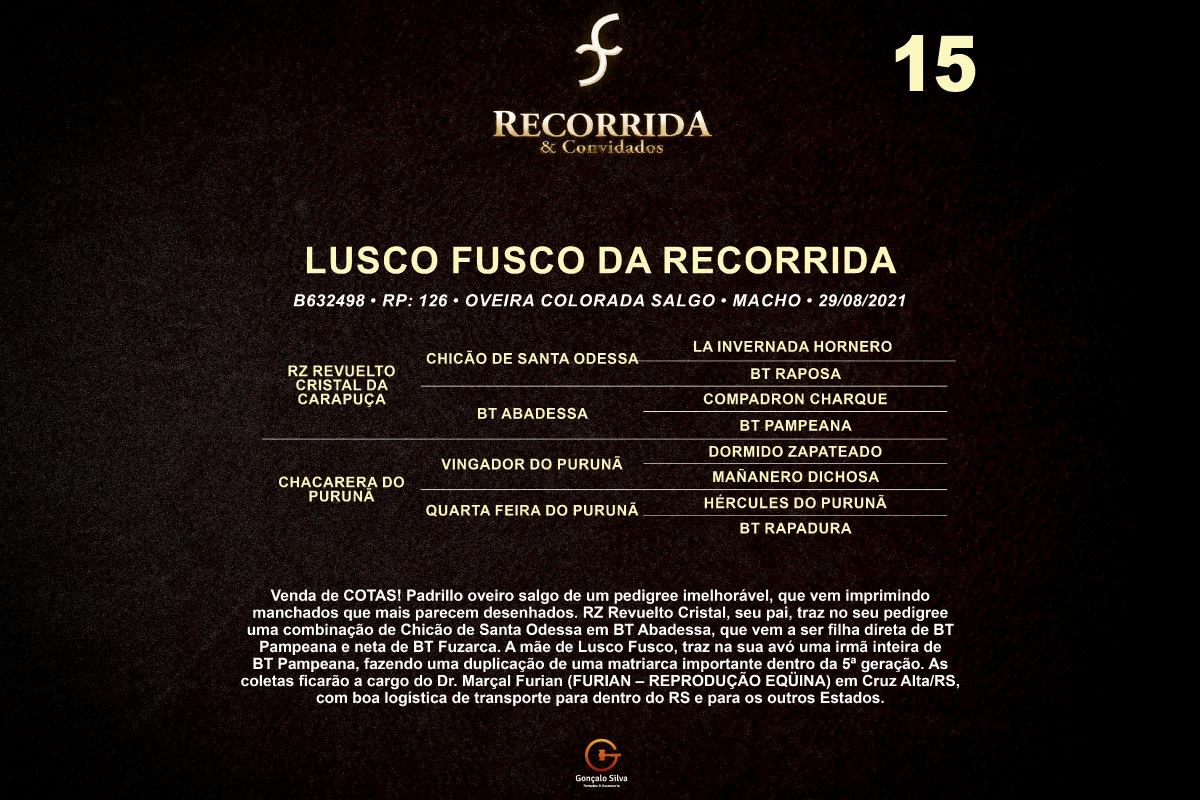 Geração LUSCO FUSCO DA RECORRIDA 