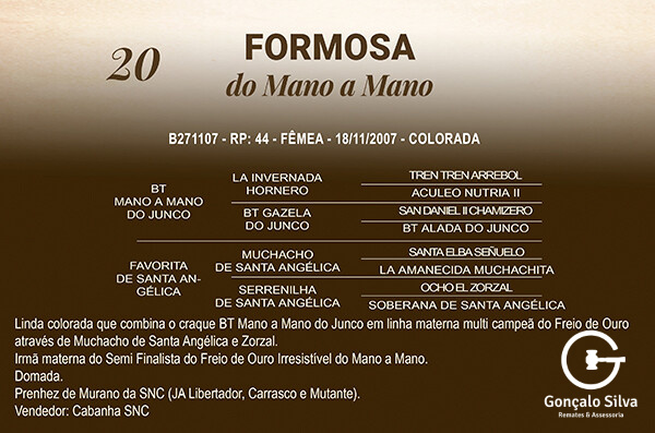 Geração FAMOSA DO MANO A MANO