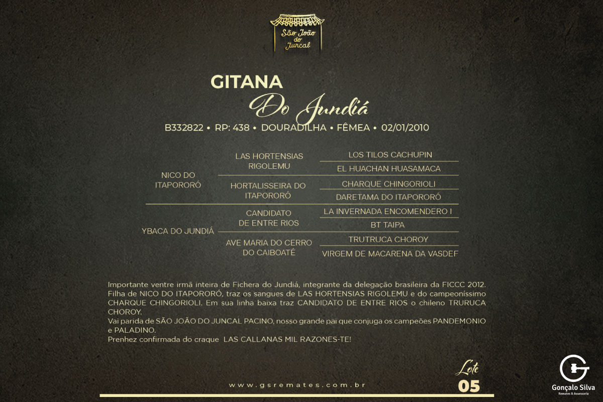 Geração GITANA JUNDIÁ