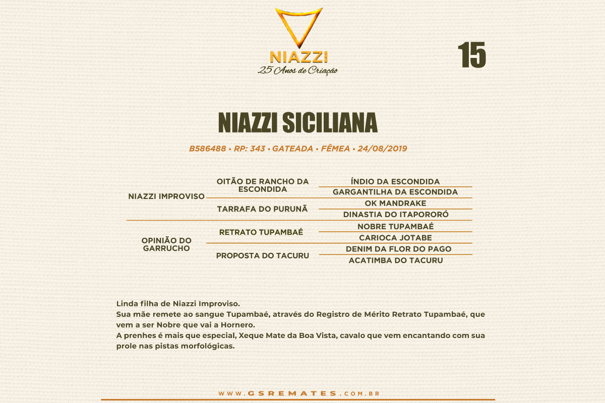 Geração NIAZZI SICILIANA