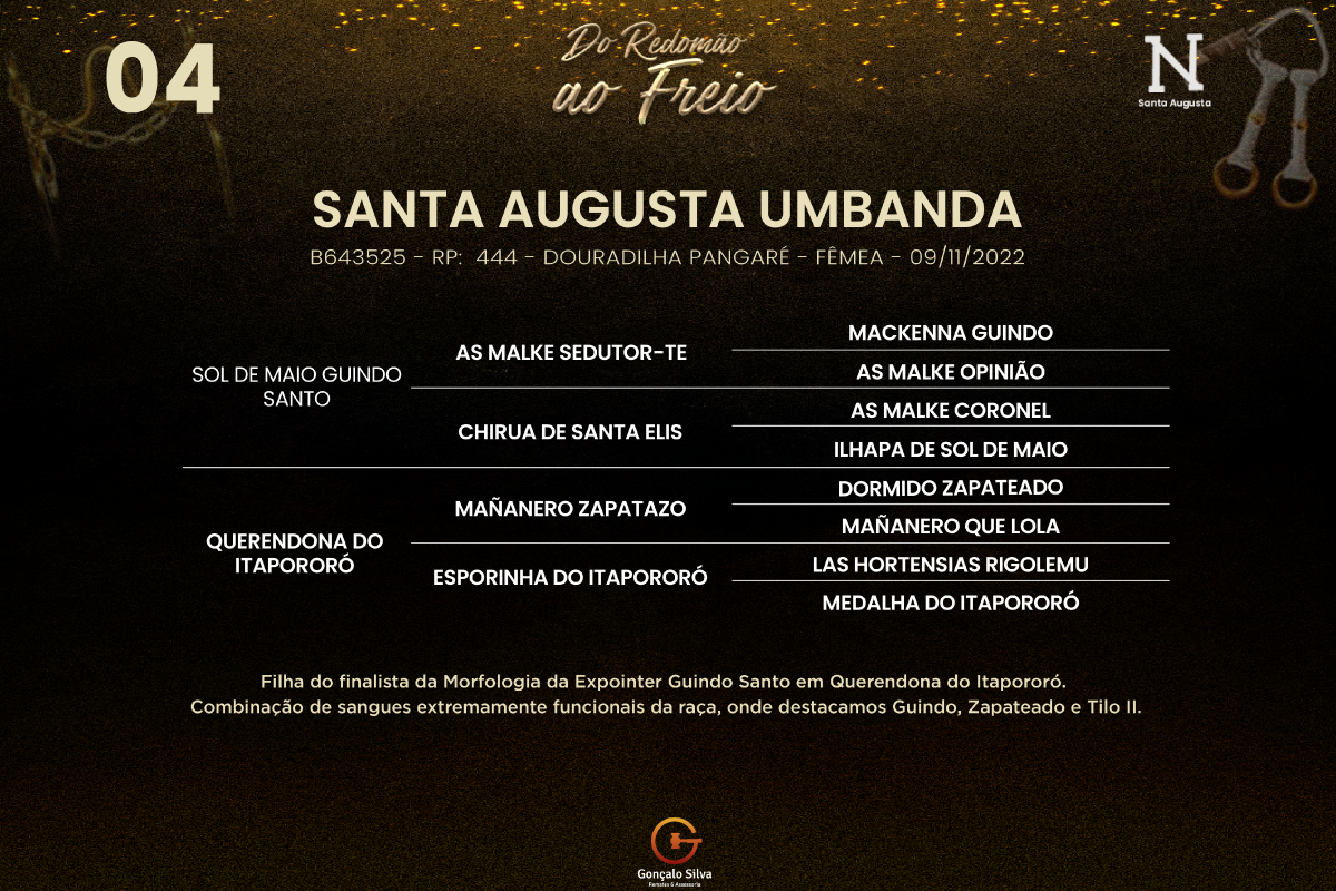 Geração  SANTA AUGUSTA UMBANDA