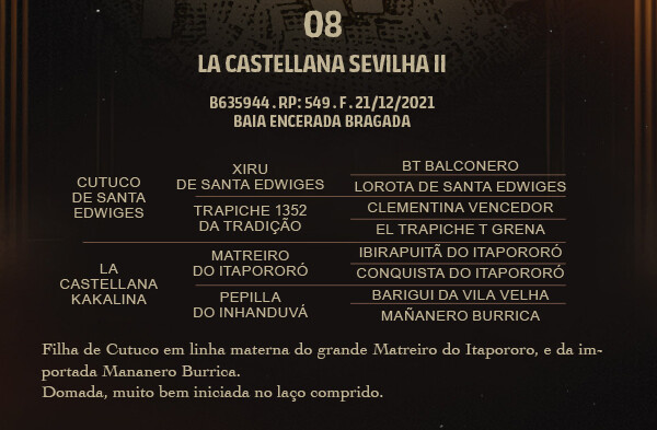 Geração LA CASTELLANA SEVILHA II