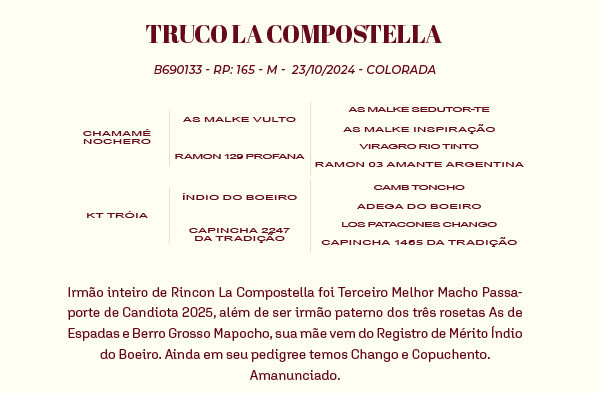 Geração TRUCO LA COMPOSTELLA