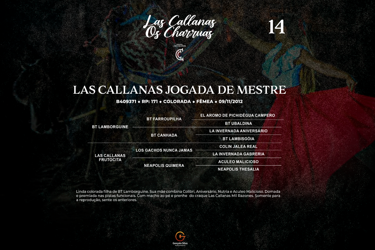 Geração LAS CALLANAS JOGADA DE MESTRE