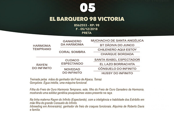 Geração EL BARQUERO 98 VICTORIA