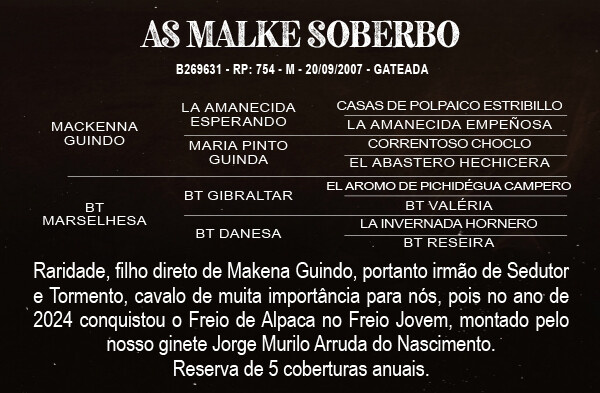 Geração AS MALKE SOBERBO