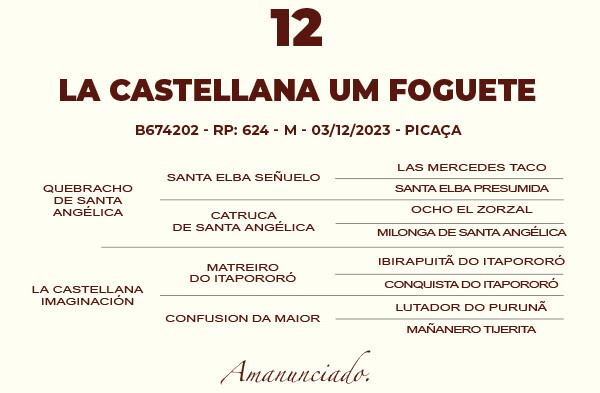 Geração LA CASTELLANA UM FOGUETE