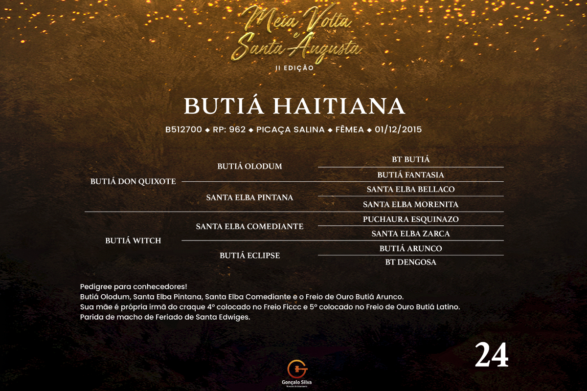 Geração BUTIÁ HAITIANA