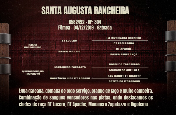 Geração SANTA AUGUSTA RANCHEIRA