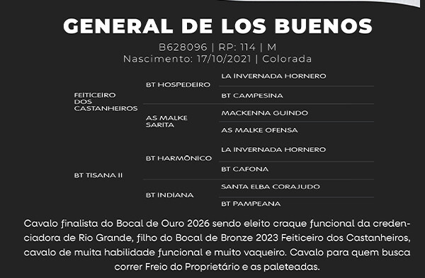 Geração GENERAL DE LOS BUENOS