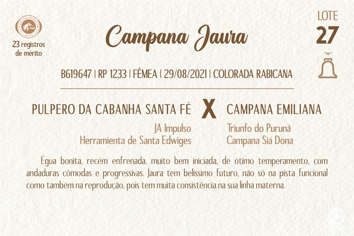 Geração CAMPANA JAURA