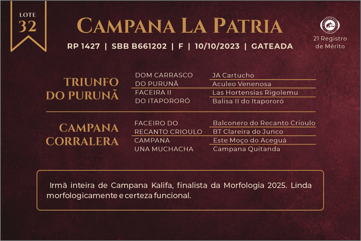 Geração CAMPANA LA PATRIA