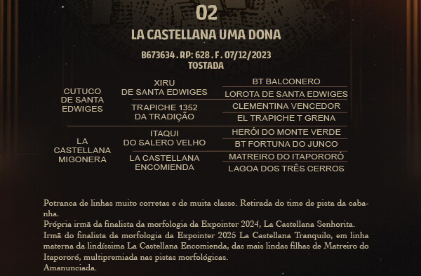 Geração LA CASTELLANA UMA DONA