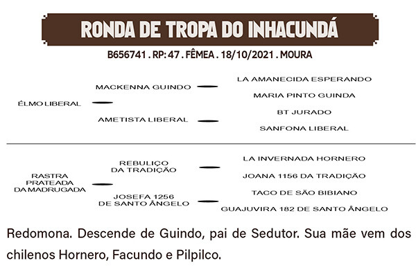 Geração RONDA DE TROPA DO INHACUNDA