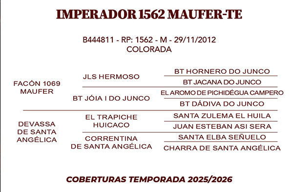 Geração IMPERADOR 1562 MAUFER - TE