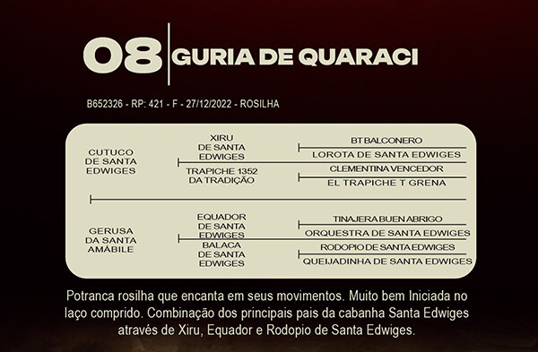 Geração GURIA DE QUARACI