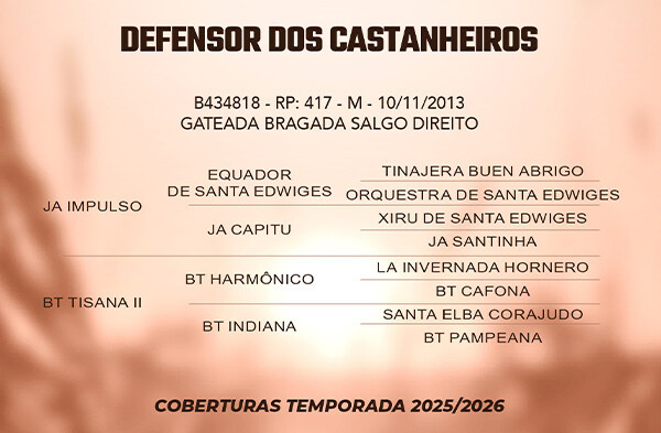 Geração DEFENSOR DOS CASTANHEIROS