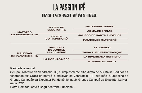 Geração LA PASSION IPÊ