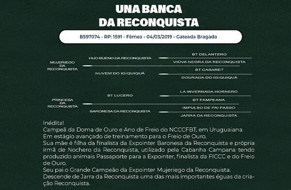 Geração UNA BANCA DA RECONQUISTA