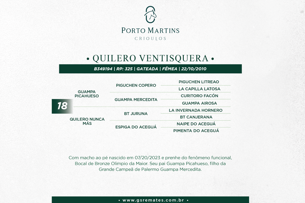Geração QUILERO VENTISQUERA