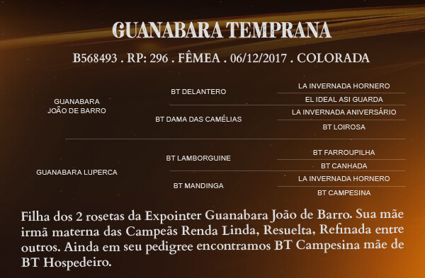 Geração GUANABARA TEMPRANA 