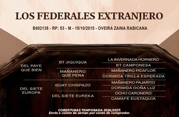 Geração Los Federales Extranjero
